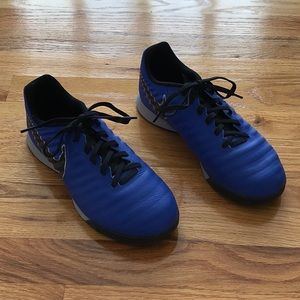 Nike Tiempo indoor soccer shoes